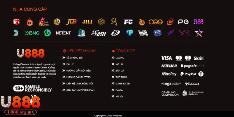 List giấy phép và chứng nhận uy tín